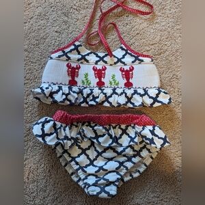 Zuccini lobster bikini toddler